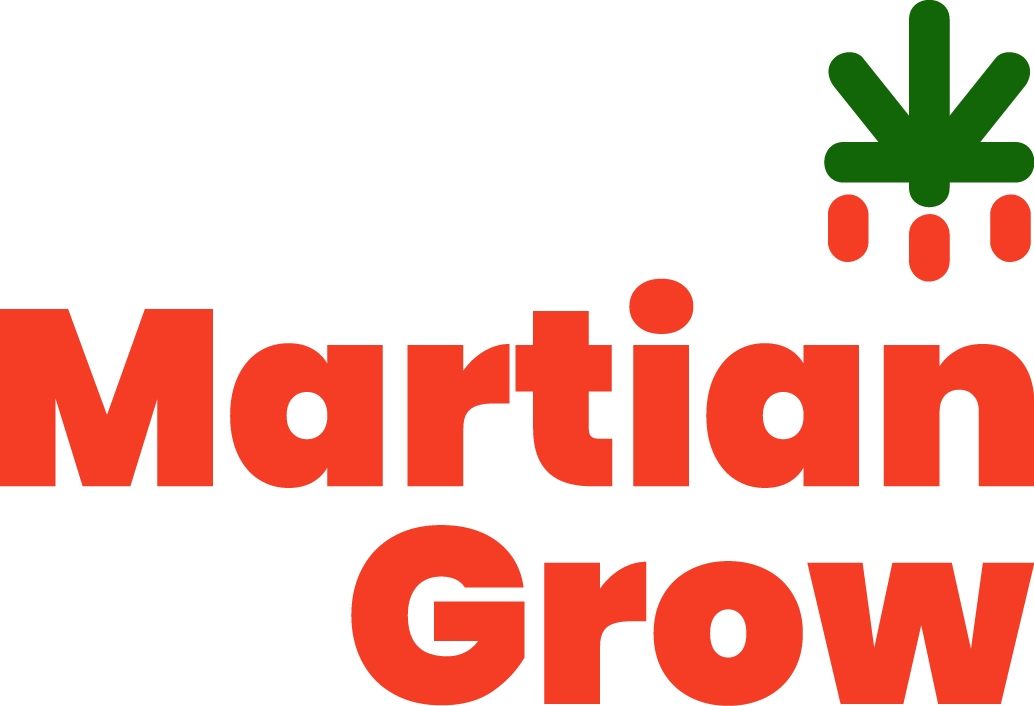 Martian Grow Logo + Word